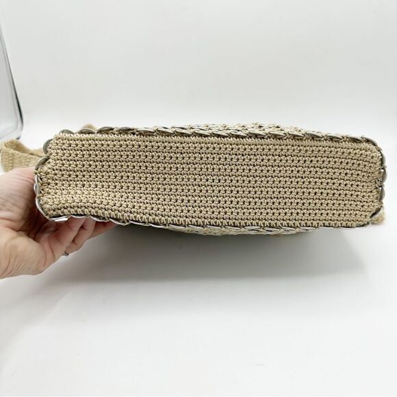 Hand Made Natural Color Aluminum Soda Tab Purse Lined - Picture 6 of 11